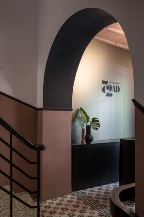 Entrada de la propiedad