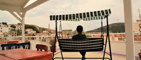 Terrasse sur le toit