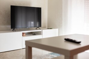 Classic Apartment, 2 Bedrooms | Living area | Smart TV - Via Nonantola  (Rome)