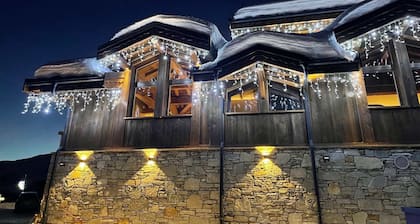 New chalet, apartment 100 mÂČ - 4* - Exclusive sauna - Exceptional view