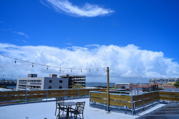 Rooftop terrace