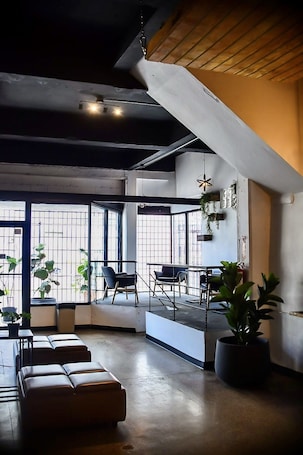 Business center. La Ferreteria Apartments