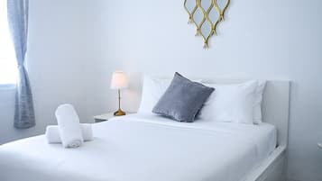 2 bedrooms, laptop workspace, free WiFi, bed sheets