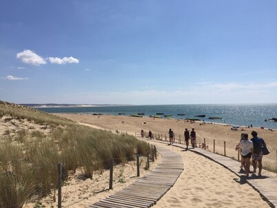 Pleasant house in a central location on the Cap Ferret peninsula