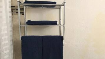 Blackout curtains, free WiFi, bed sheets