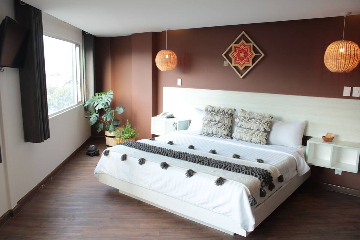 In-room safe, desk, blackout curtains, WiFi
