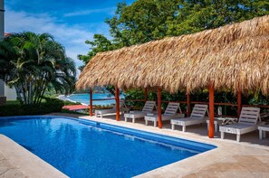 Pool - Elegant Oceanview Condo with Spacious Open-Concept Floor Plan and Inviting Beach Design (Cabo Velas)