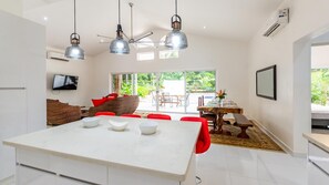 House, 4 Bedrooms | 4 bedrooms, iron/ironing board, bed sheets - Modern Home and Guesthouse in a Peaceful Gated Community with a Private Swimming Poo (Cabo Velas)