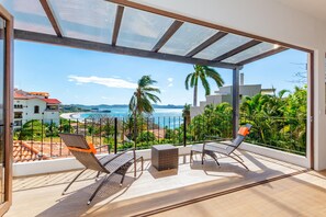 House, 6 Bedrooms, Ocean View | Balcony - Luxury Ocean-View Flamingo Home with Pool, Apartment and Party Deck (Cabo Velas)