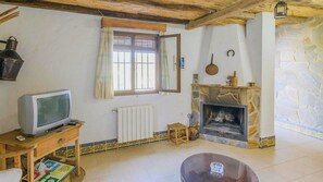 Fernseher, Kamin