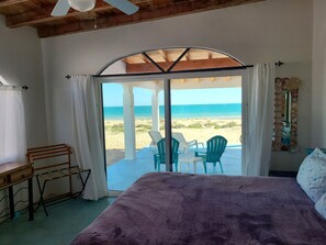 3 bedrooms, desk, free WiFi, bed sheets - Casa de las Conchas Playa Miramar SMOOTH Sandy Beaches (Puerto Penasco)