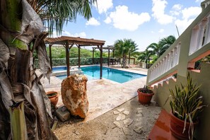 Una piscina climatizada