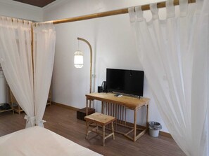 Deluxe-hytte | Gratis Wi-Fi, sengetøj