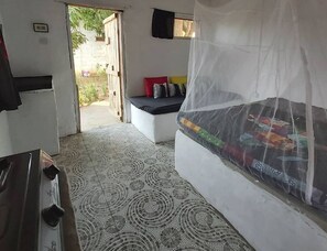 1 makuuhuone, ilmainen Wi-Fi, vuodevaatteet