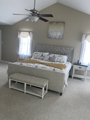 6 bedrooms, iron/ironing board, travel cot, free WiFi