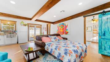 1 chambre, fer et planche Ă repasser, Wi-Fi gratuit, draps fournis