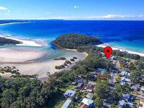 Beach nearby