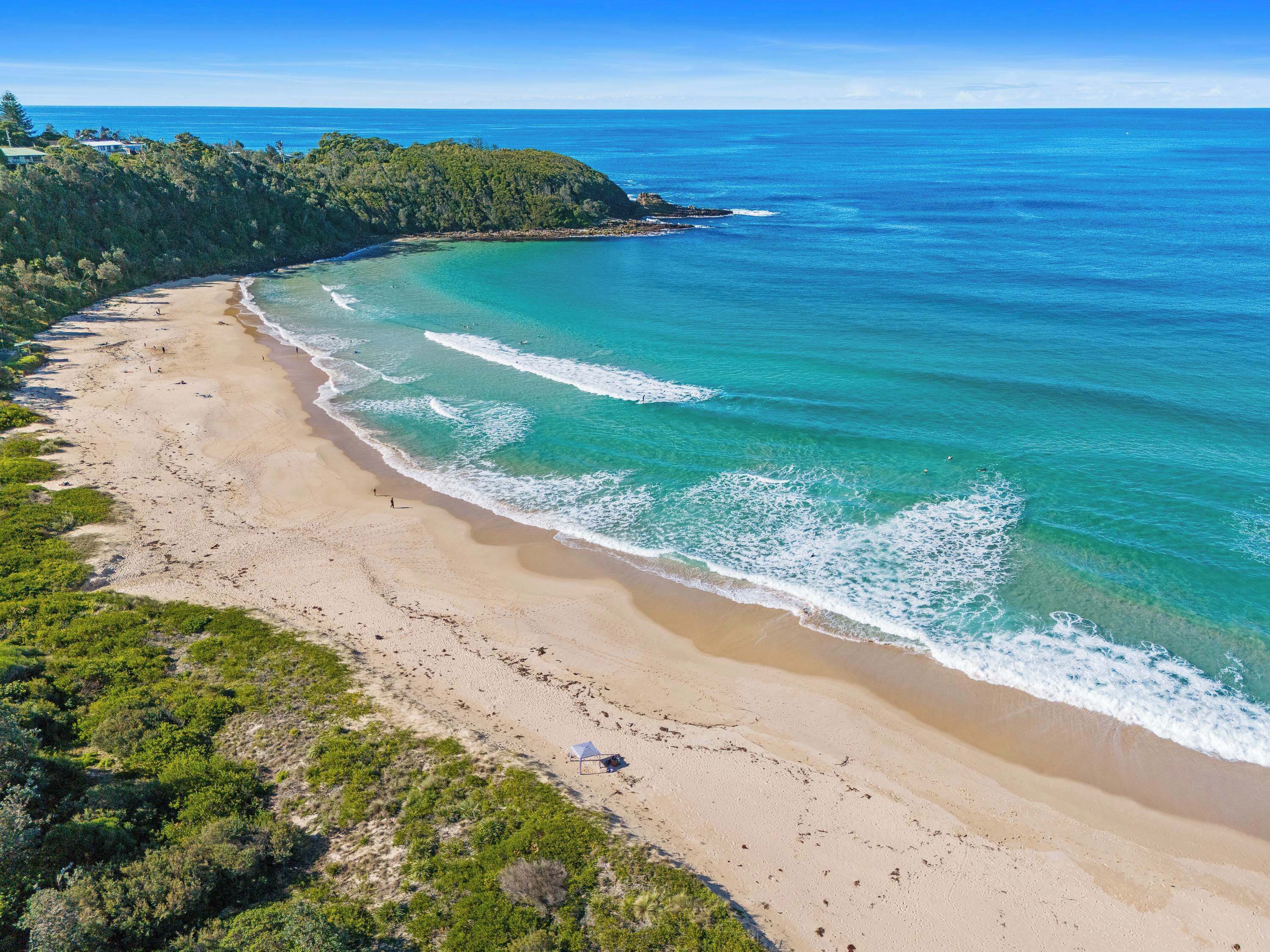 Beach nearby
