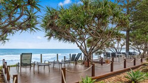 Terrace/patio - Beachside Beauty- Villa at Nautilus Beach Resort (Sapphire Beach)