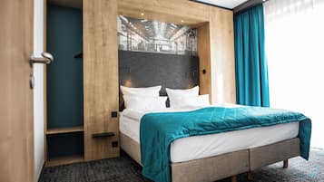 Suite | Ropa de cama de alta calidad y caja de seguridad en la habitación