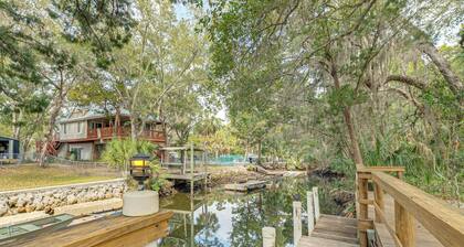 Private Dock: Canal-Front Homosassa Home!