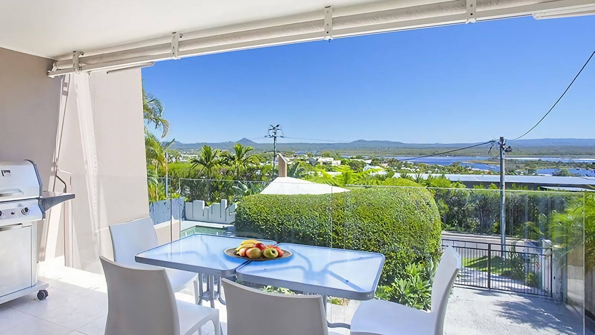 Boasting sweeping views over Laguna Bay