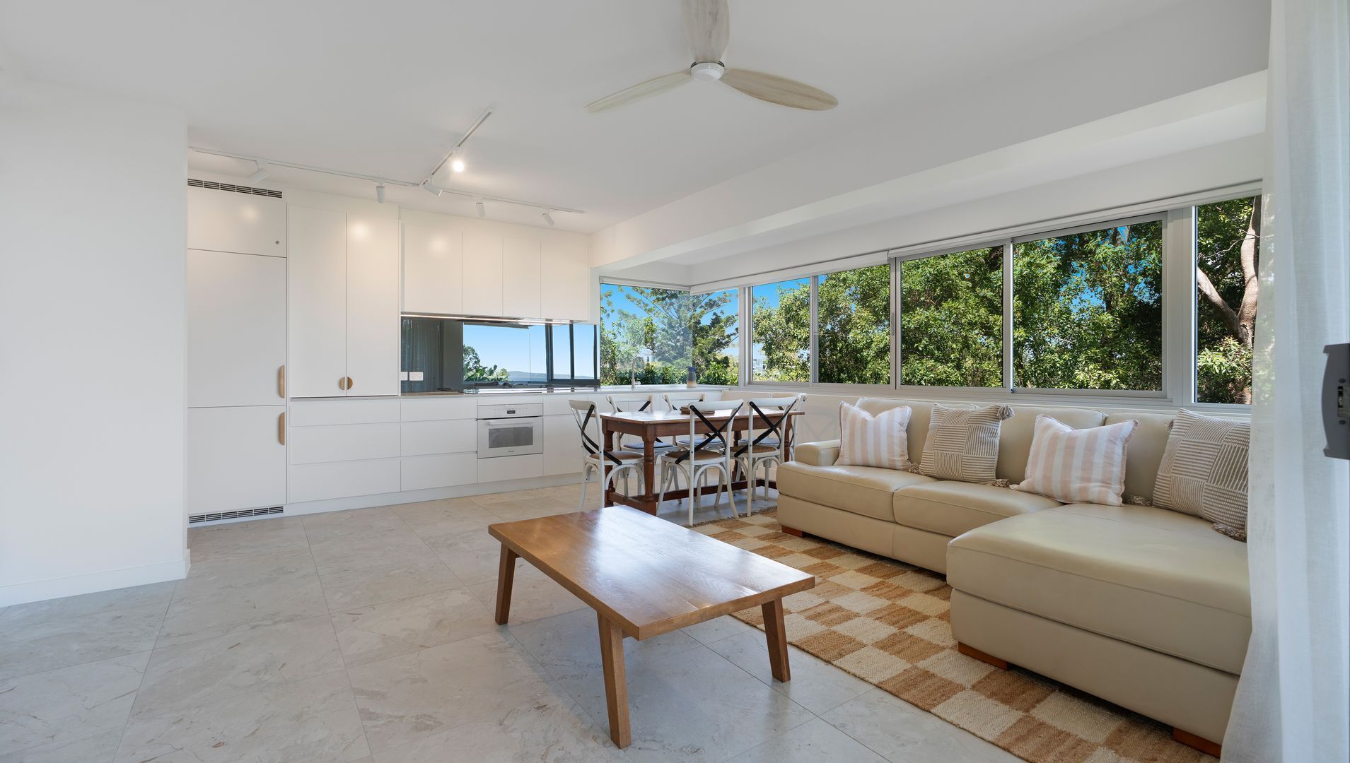 TV, DVD player, stereo