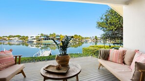 Terrace/patio - Townhouse 6 Sunseeker Close 26- Beautiful Waterfront townhouse (Noosaville)