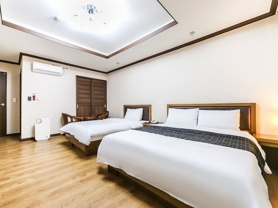 Blackout curtains, soundproofing, iron/ironing board, free WiFi