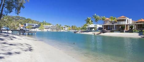 Beach nearby
