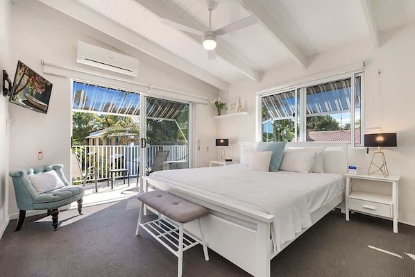 4 chambres, Wi-Fi gratuit, draps fournis