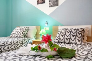 2 bedrooms, iron/ironing board, free WiFi, bed sheets