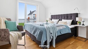 2 室のベッドルーム、旅行用ベビーベッド、WiFi (無料)