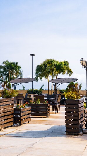 Udendørs spisemuligheder