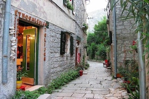 Exterior detail - Chic apartment with large terrace (Bale)