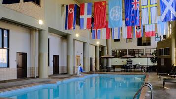 Piscine couverte, piscine chauffée