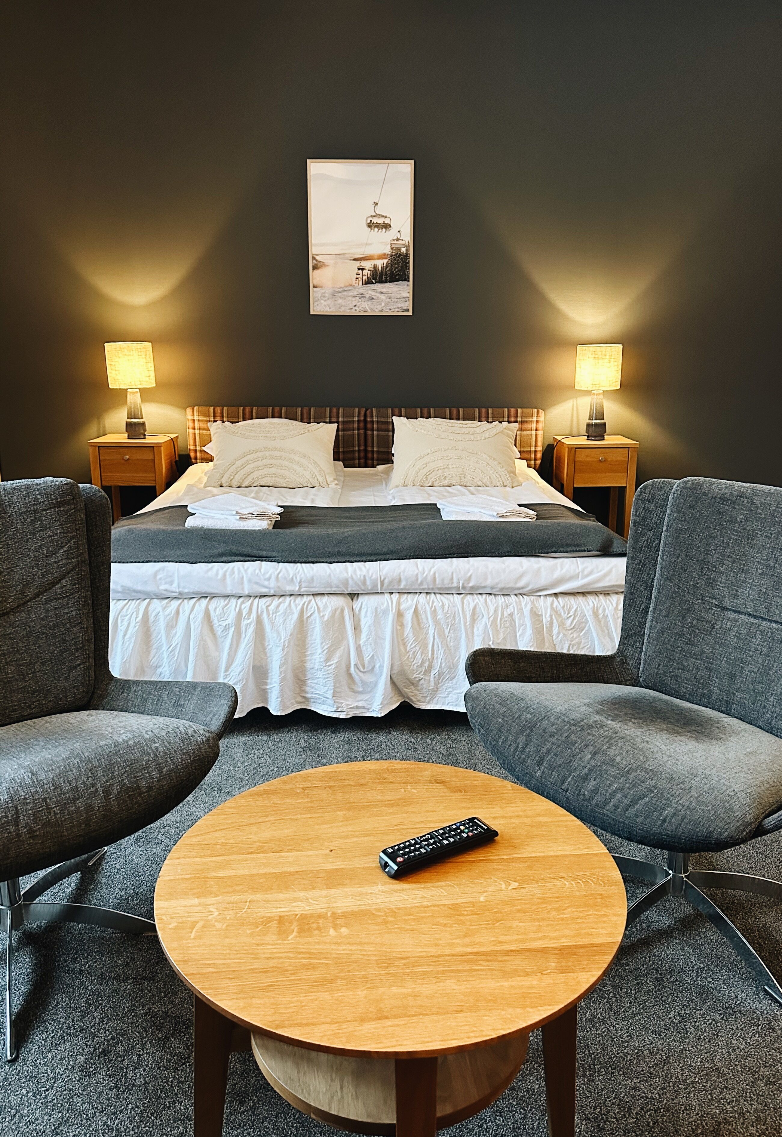 Dubbelrum med bastu | Bed sheets