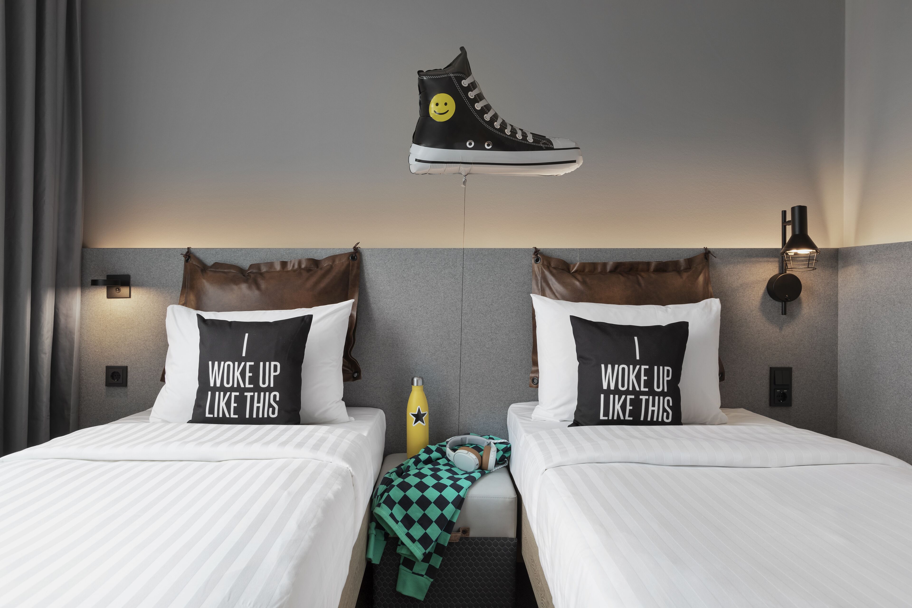 room, 2 single beds, non smoking | laptop workspace, free cots/infant beds, free wifi, bed sheets