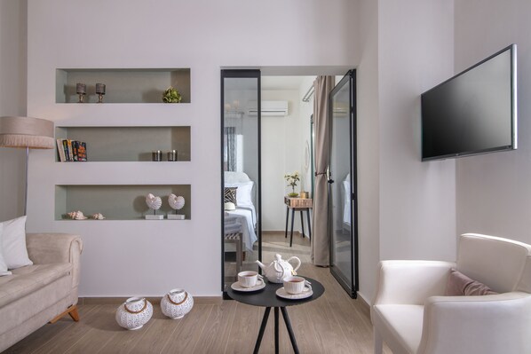 1 Schlafzimmer, Reisekinderbett, kostenloses WLAN, Bettwäsche