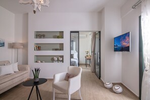 1 Schlafzimmer, Reisekinderbett, kostenloses WLAN, Bettwäsche