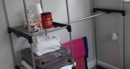 A very beautiful place , very clean place and a beautiful kitchen .