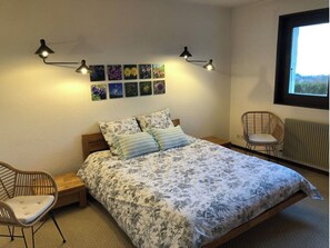2 chambres, lit parapluie, Wi-Fi gratuit, draps fournis