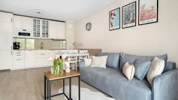 Appartement Deluxe | Salle de séjour