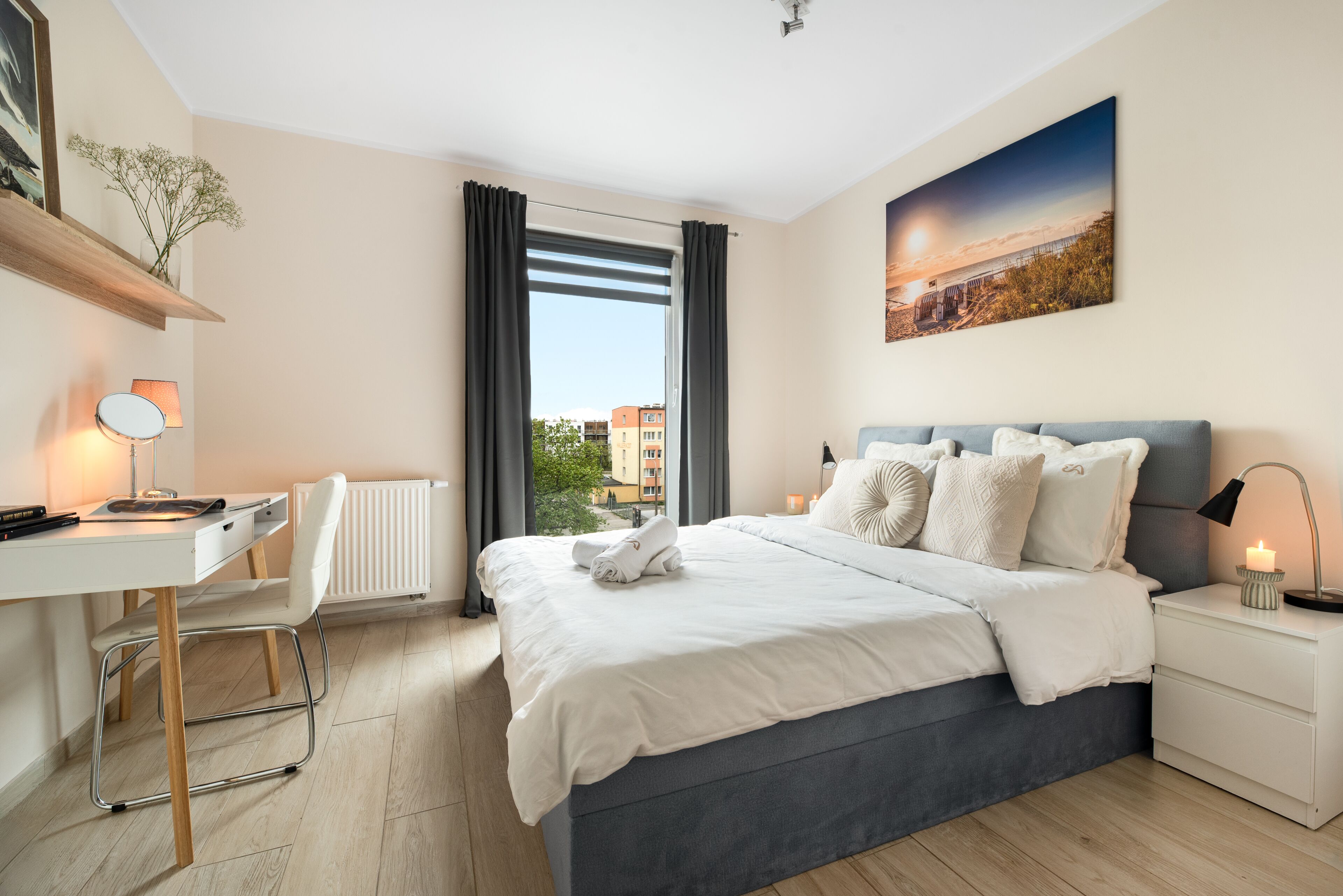 Deluxe-Apartment | 1 Schlafzimmer, Bügeleisen/Bügelbrett, kostenloses WLAN, Bettwäsche
