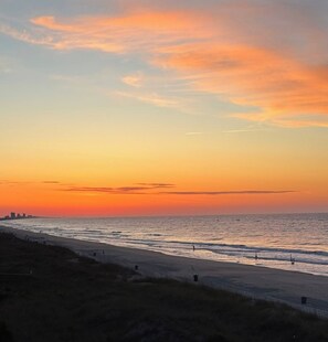 Sun loungers, beach towels