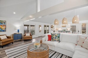 Flachbildfernseher, Kamin