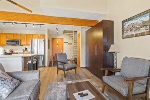 TV, DVD player, offices - Heart of Breck Condo w/ Loft - Breathtaking Views! (Breckenridge)