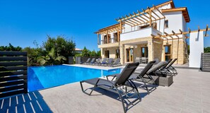 Una piscina climatizada