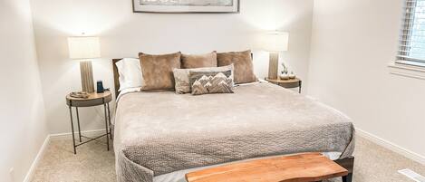 5 bedrooms, iron/ironing board, travel crib, free WiFi