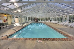 Indoor pool, outdoor pool